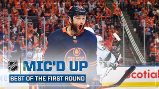 Best of Mic'd Up  First Round of the 2022 Stanley Cup Playoffs | NHL