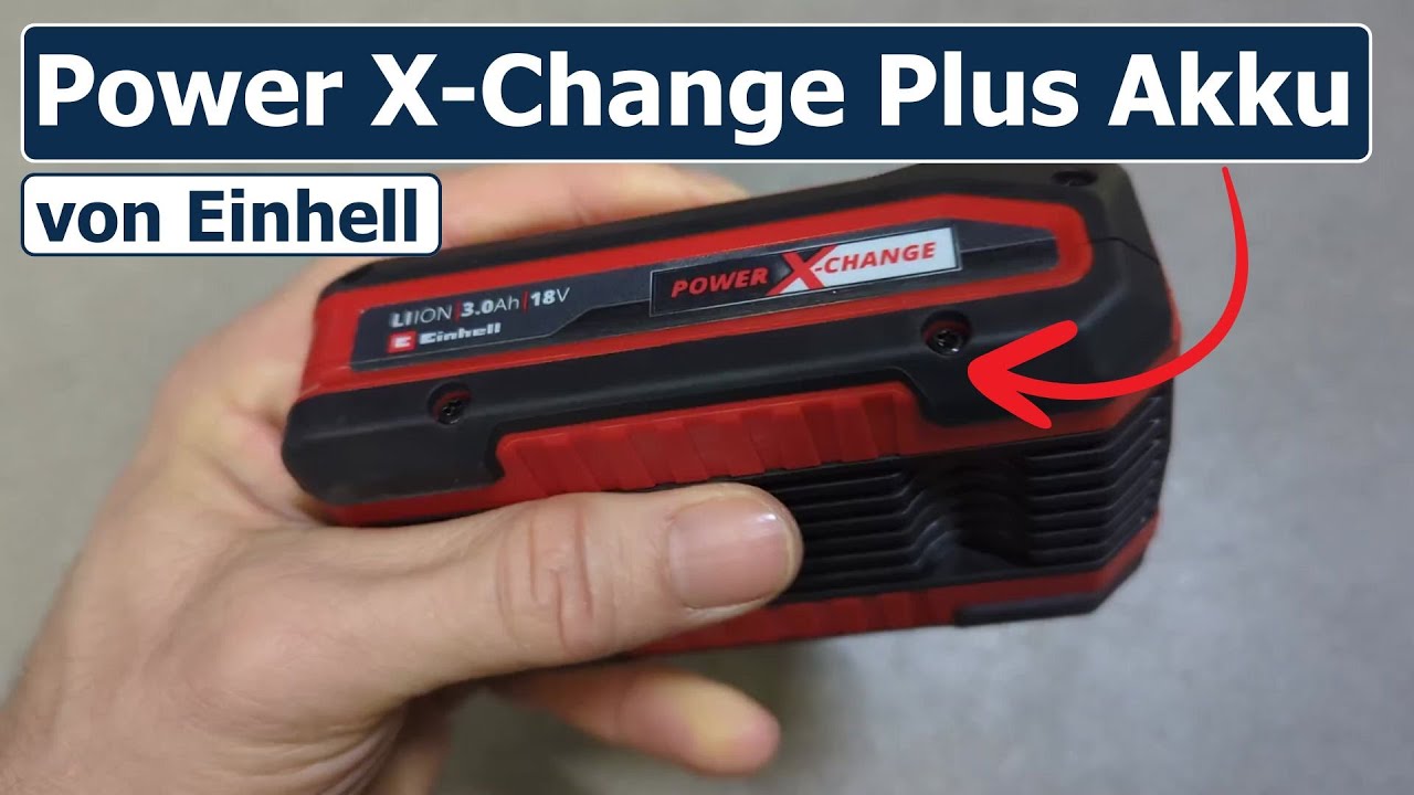 Einhell Akku (Power X-Change Plus) - Meine Meinung  |  kaufpiloten.de  |  #einhell #heimwerker