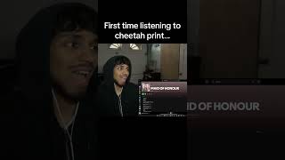 First time listening to cheetah print… #drake #iceman