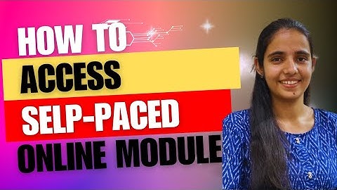How to Access SPOM ? |Self Paced Online Modules | @skvitatalks11