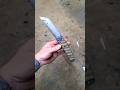 80CrV2 Acid Washed Tanto