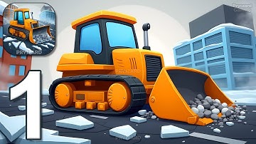 Dozer Dynasty - Gameplay Walkthrough Part 1 - Control Your Mighty Bulldozer (iOS, Android)