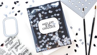 Full Panel Shaker Graduation Card