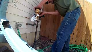 How to replace a backflow preventer on your sprinkler system