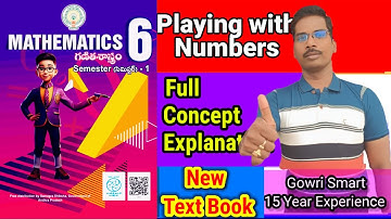 6th Class Maths New Syllabus||Chapter-3|| Playing with Numbers Full Concept||Must Watch Video #viral