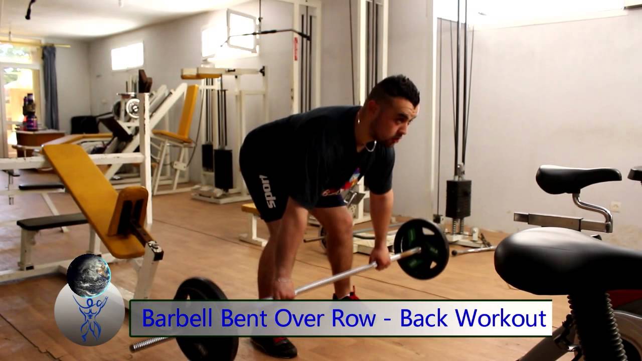 Barbell Bent Over Row | Back Workout - YouTube
