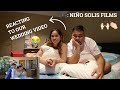 Reacting to our Wedding Video Vlog