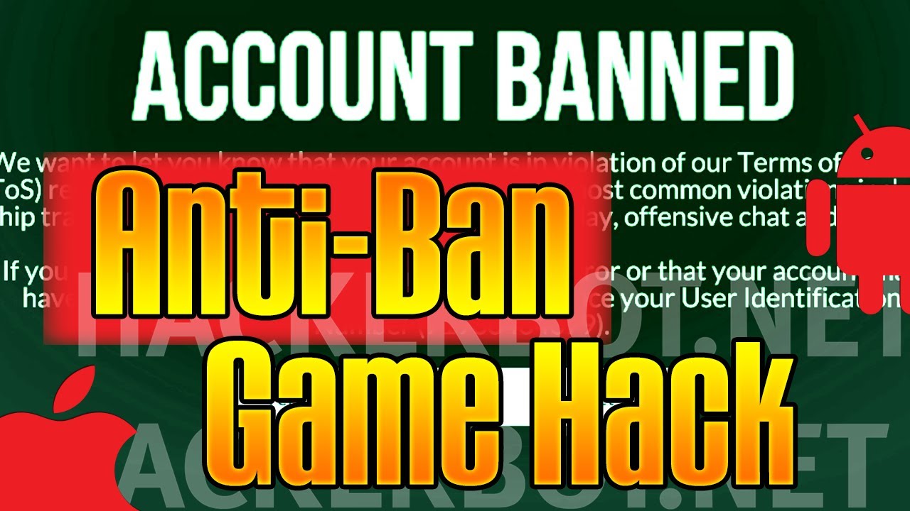 No Ban Game Hack Mod Tutorial For Android Ios Never Get Banned From Any Game Youtube - hackerbot net roblox