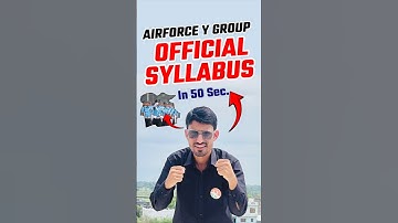 Airforce Y Group Official Syllabus / Airforce y group Syllabus / #airforce #airforceygroupsyllabus