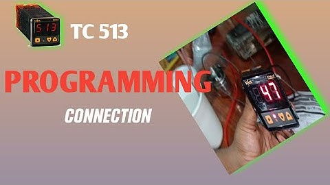 Programming Temperature controller | TC513 Programming &connection @programming || #bengali
