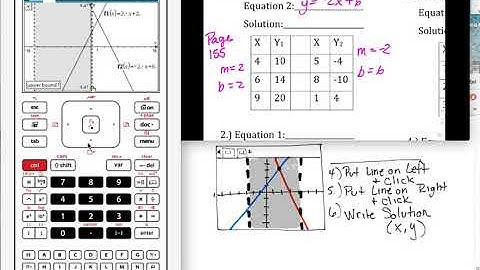 5.4 Writing System of Equations from Tables