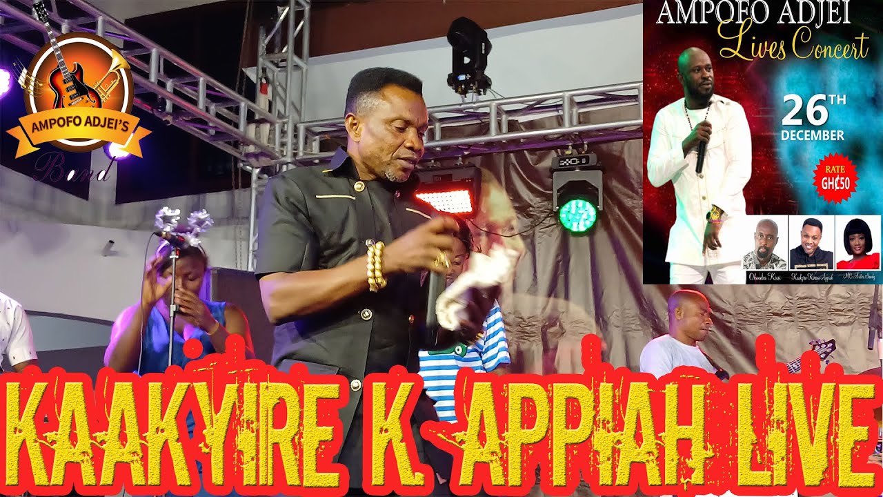 Kaakyire Kwame Appiah's Full Performance At Mampong Ampofo Adjei Lives Concert 