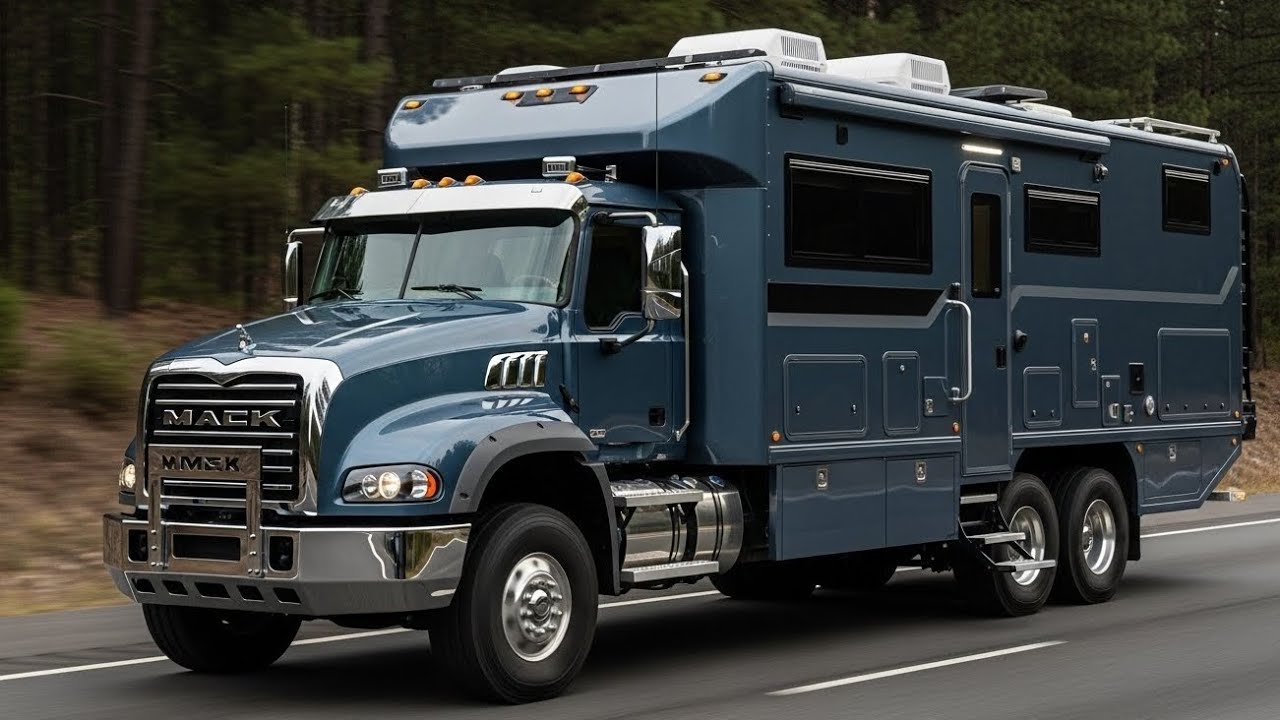 Explore the 2026 Mack 6x6 Camper Motorhome | $760,000 - YouTube