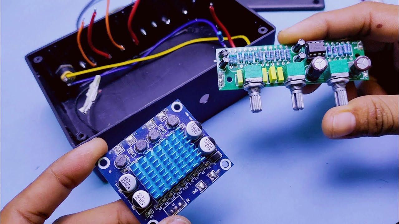 AMPLIFIER CLASS D TPA3110 + TONE CONTROL NE5532