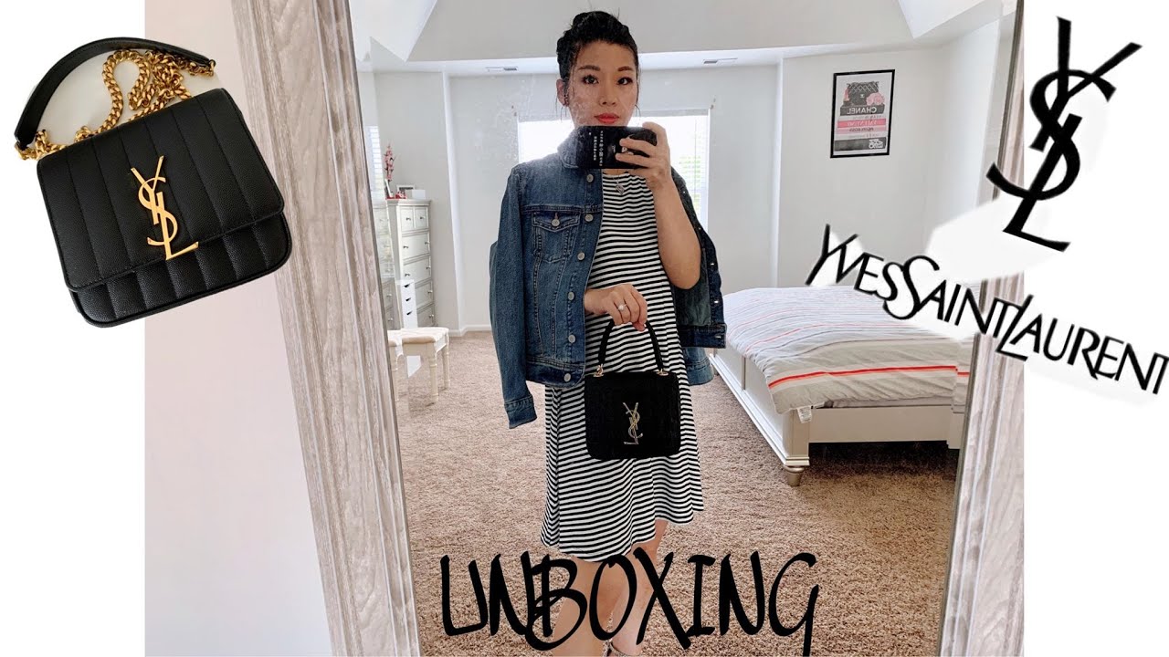 UNBOXING THE SMALLEST SAINT LAURENT HANDBAG