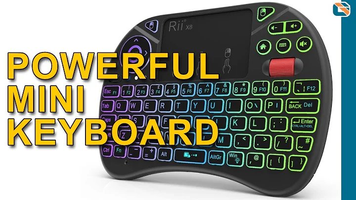 Powerful Mini Keyboard !!! Rii X8