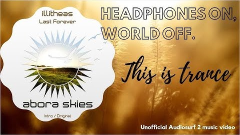 Illitheas - Last Forever (Intro Mix) - Audiosurf 2 Music Video [PERFECT RUN, STEALTH BONUS!]