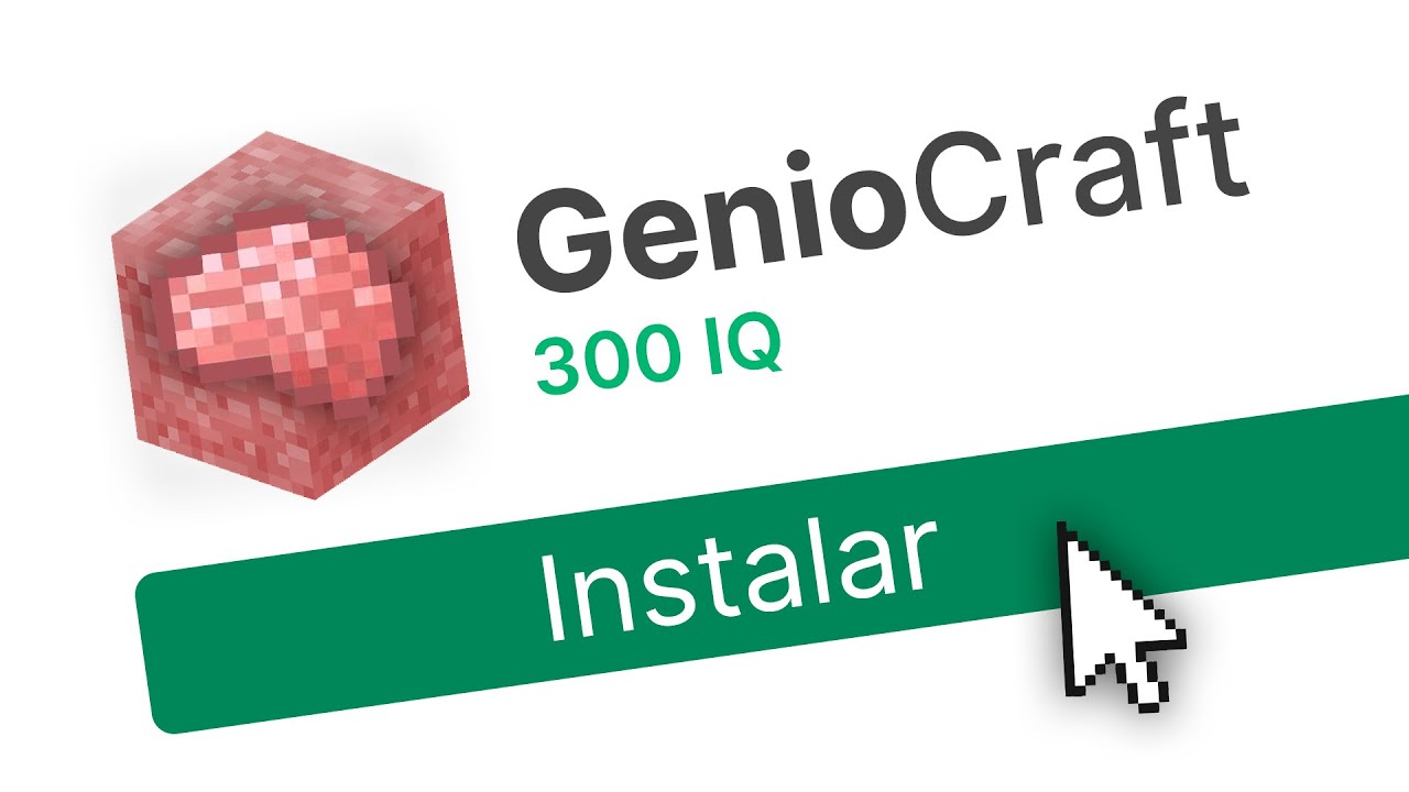 Creé Minecraft Solo Para GENIOS