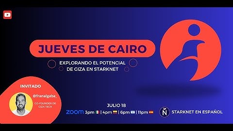 JDC - Jueves de Cairo sobre Giza con Fran Algaba
