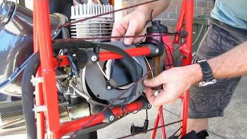 Part 1 of 2 - Starter cable replacement - Fresh Breeze "Snap" paramotor engine