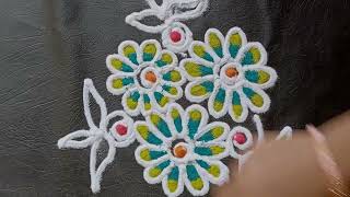 Easy Rangoli Design For Beginners Creative Rangoli Design Rangoli Kolam New Design