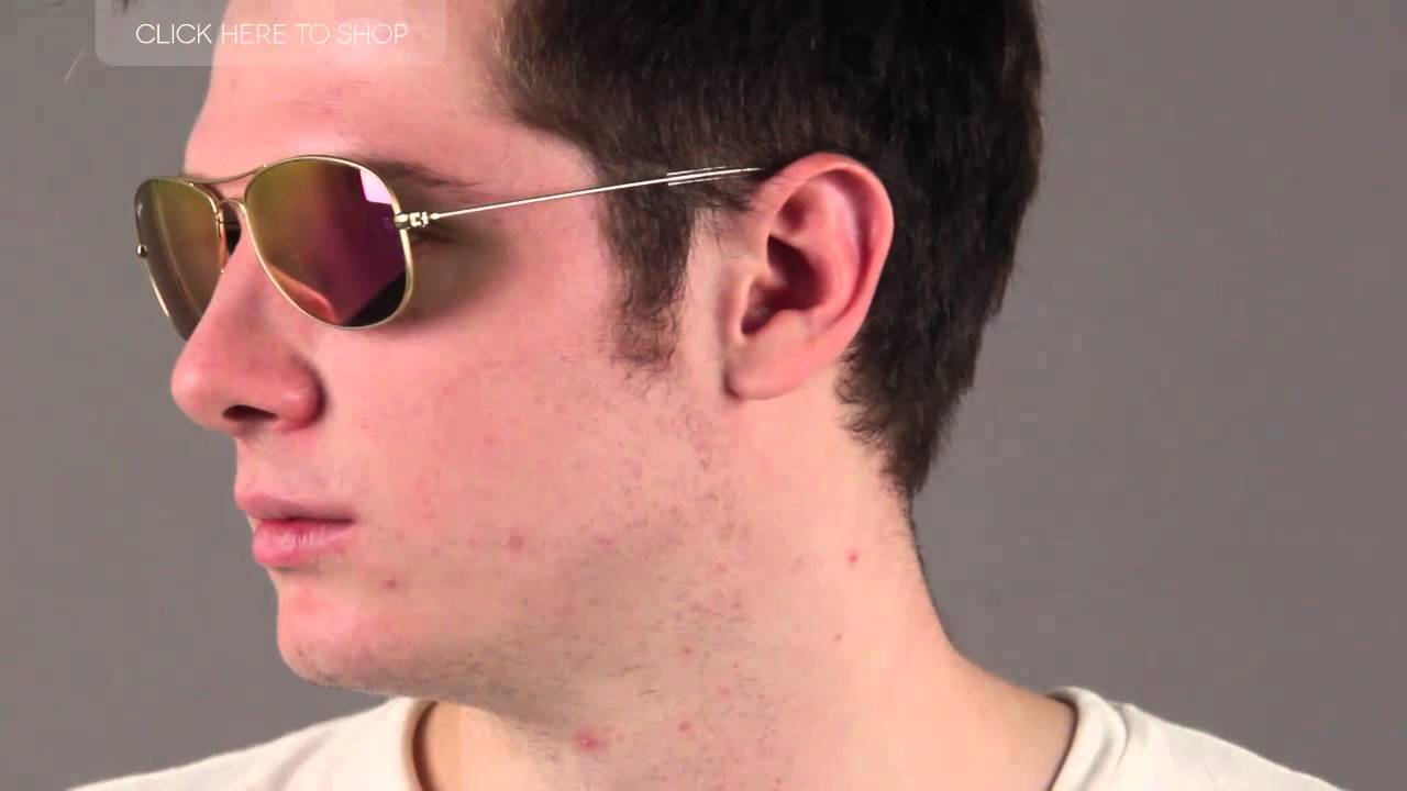 ray ban cockpit polarized sunglasses