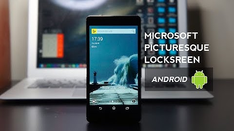 Microsoft PictureSque Free Android LockScreen