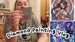 it's fine, it's fine, IT'S FINEEE + how is it ALREADY october!?! | diamond painting vlog #145!