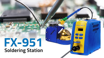 HAKKO FX-951 Soldering Station — Video by American Hakko