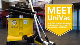 Kaivac Univac Portable Food Service Floor Cleaning Machine
