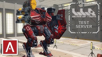 War Robots Test Server [2.6.1] - NEW Light Orb Weapon and Galahad / Gareth Paint Jobs