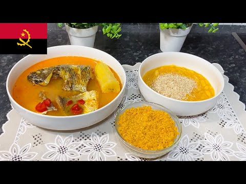 RECEITAS ANGOLANAS | O MELHOR CALDO DE PEIXE | Muzongué Para tirar a ressaca