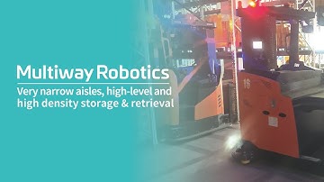 Multiway Robotics K16 AGV VAN Truck + X20 AGV Pallet Truck