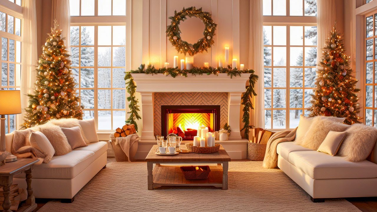 Cozy and Peaceful Christmas Jazz Music Ambience, Christmas Jazz Music ...