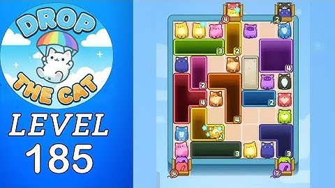 Drop The Cat Level 185 Walkthrough
