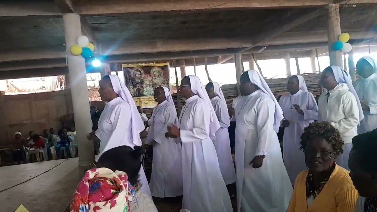 Moyo wangu wamtukuza Bwana roho yangu inafurahi. #Magnificant #mary #maria #2024 #thanks #chuka