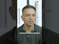 What is the greatest advice Rahul Dravid has ever received?