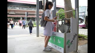 Umbrella-sharing project in Sembawang brightens up rainy days