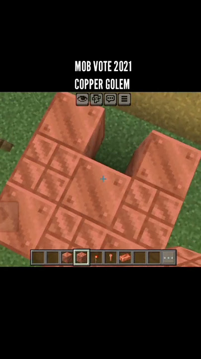 Minecraft Copper Golem 💀💀#minecraft #shorts #gaming