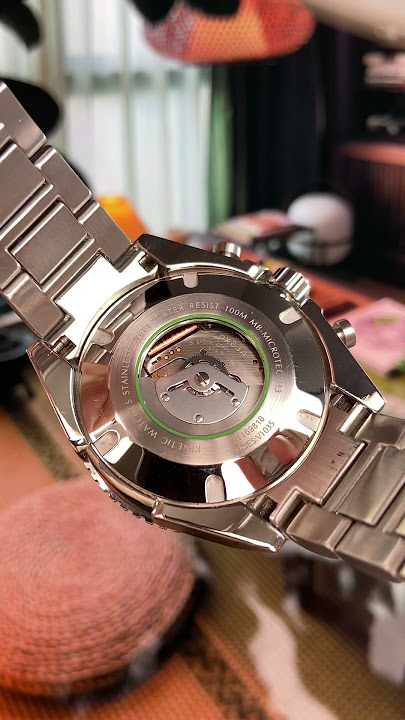 Yelang V1035 44mm Men Human Kinetic Energy Watch 100m Waterproof Watch luminous Japan PX83 Sapphire