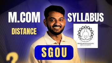 M. Com | SGOU അറിയേണ്ടതെല്ലാം ഒരൊറ്റ ക്ലിക്ക് 