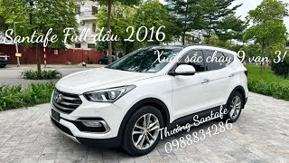 Mới về Santafe Full dầu 2016 đẹp xuất sắc...giá tình thương mến thương...các bác alo em: 0988834286