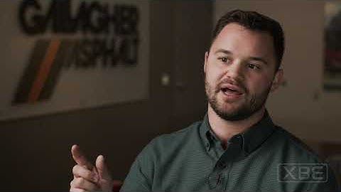XBE brought in transparency - Will Gallagher, Gallagher Asphalt