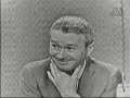 What's My Line? - Eamonn Andrews hosts! Red Buttons; Martin Gabel [panel] (Jun 28, 1959)