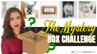 HIGH END DECOR FROM MISCELLANEOUS ITEMS??? | Mystery Box Challenge March 2021