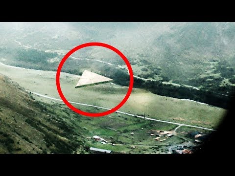 Breathtaking UFO Video! Huge Triangle Shape UFO Recorded on Camera | Karachay-Cherkessia, Russia