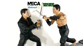 NECA Walmart Exclusive TMNT 1990 Shadow Warriors (Oroku Saki and Hamato Yoshi) 2 Pack Review