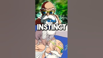 Master Roshi Shows Goku His Own Ultra Instinct #shorts