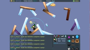 Como Dançar com a bandeira na mao no transformice