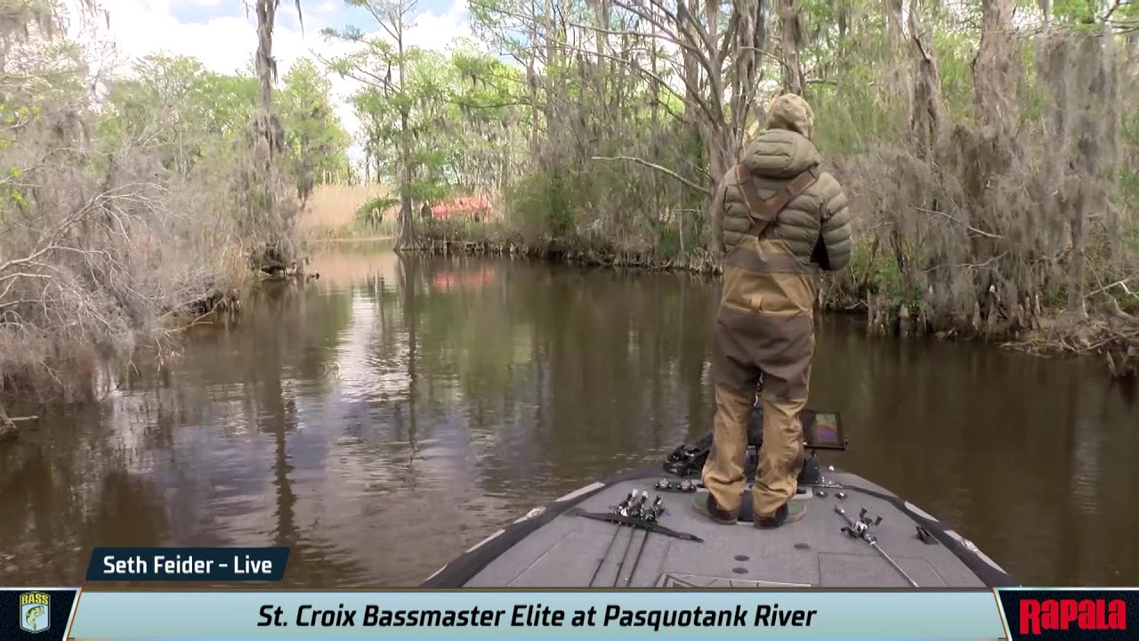 2025 Bassmaster Elite Series at Pasquotank River/Albemarle Sound, NC – Toyota Mid-Day Report – Day 4